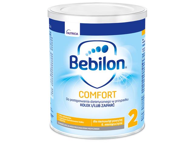 Bebilon Proexpert Comfort 2 (Bebilon COMFORT 2 z Pronutra S) interakcje ulotka proszek  400 g