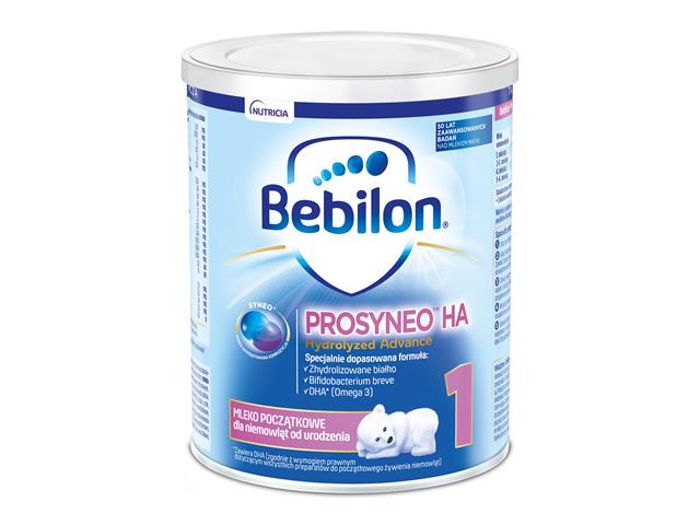 Bebilon Prosyneo HA Hydrolyzed Advance 1 interakcje ulotka proszek  400 g