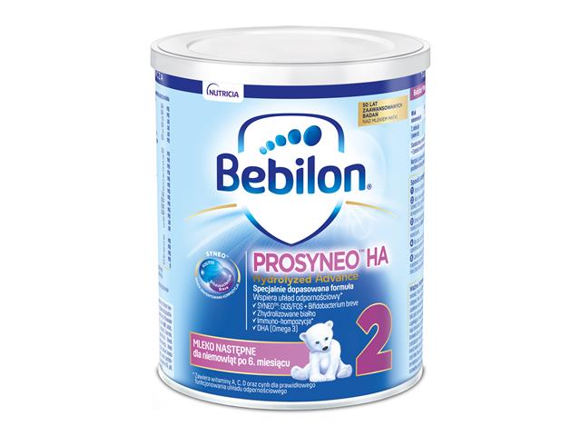 Bebilon Prosyneo HA Hydrolyzed Advance 2 interakcje ulotka proszek  400 g