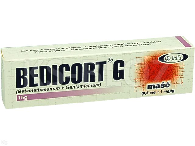 Bedicort G interakcje ulotka maść (500mcg+1mg)/g 