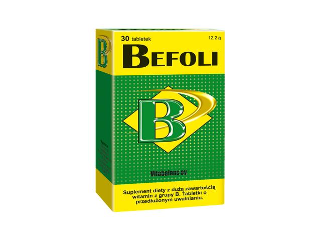 Befoli interakcje ulotka tabletki - 30 tabl.