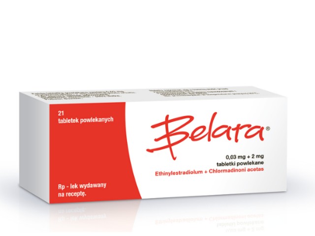 Belara interakcje ulotka tabletki powlekane 30mcg+2mg 