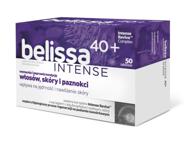 Belissa Intense 40+ interakcje ulotka tabletki  50 tabl.