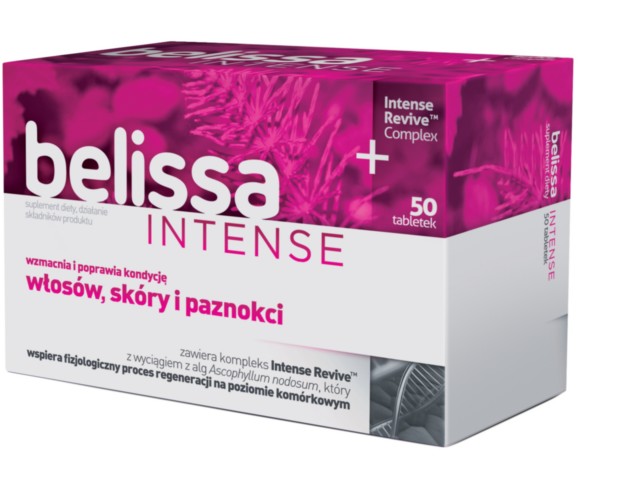 Belissa Intense interakcje ulotka tabletki  50 tabl.