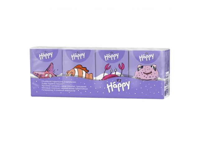 Bella Baby Happy Chusteczki higieniczne 3 warstwowe interakcje ulotka chusteczka 8 op. po 9 szt.