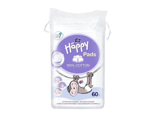 Bella Baby Happy Płatki higieniczne dla dzieci interakcje ulotka płatki - 60 szt.