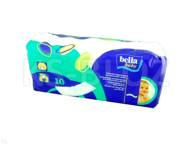 Bella Baby Pieluchy jednorazowe interakcje ulotka pielucha - 10 szt.