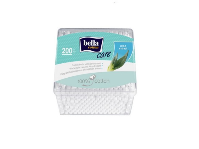 Bella Cotton Care Patyczki higieniczne z ekstraktem aloesu interakcje ulotka patyczki - 200 szt.