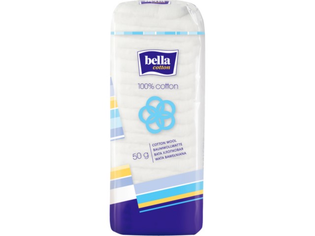 Bella Cotton Wata bawełniana interakcje ulotka wata  50 g