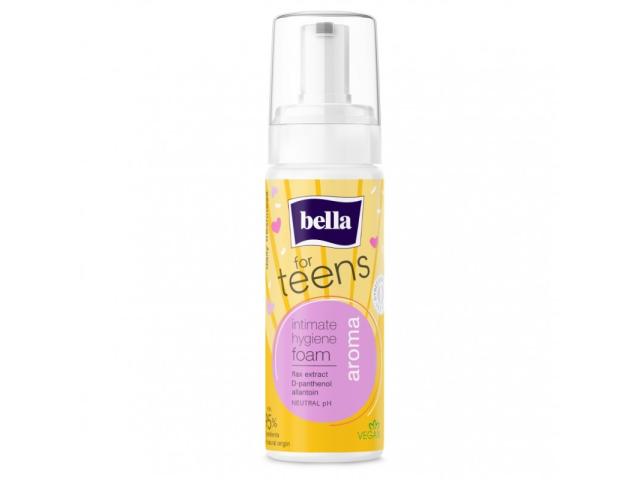 Bella For Teens Aroma Pianka do higieny intymnej interakcje ulotka pianka 150 ml