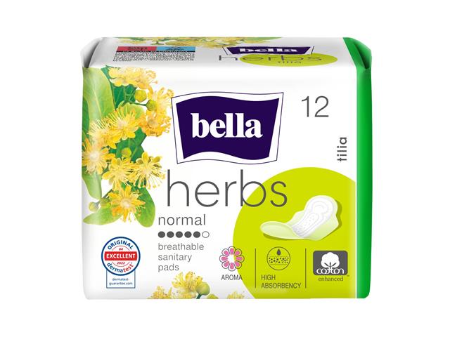 Bella Herbs Tilia Podpaski higieniczne normal interakcje ulotka   12 szt.