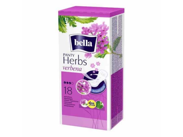Bella Herbs Wkładki higieniczne z verbeną interakcje ulotka   18 szt.