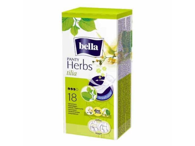 Bella Herbs Wkładki z ekstraktem lipy interakcje ulotka   18 szt.