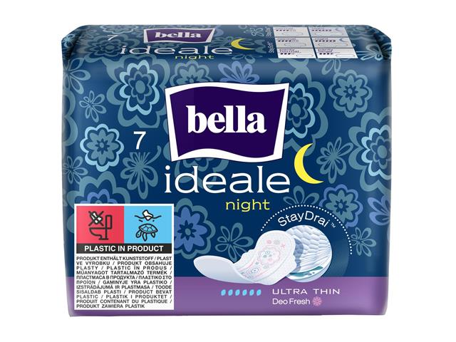 Bella Ideale Ultra Thin Podpaski higieniczne night interakcje ulotka podpaska - 7 szt.