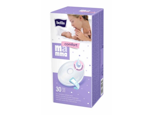 Bella Mamma Comfort Wkładki laktacyjne ultra absorbtion interakcje ulotka   30 szt.