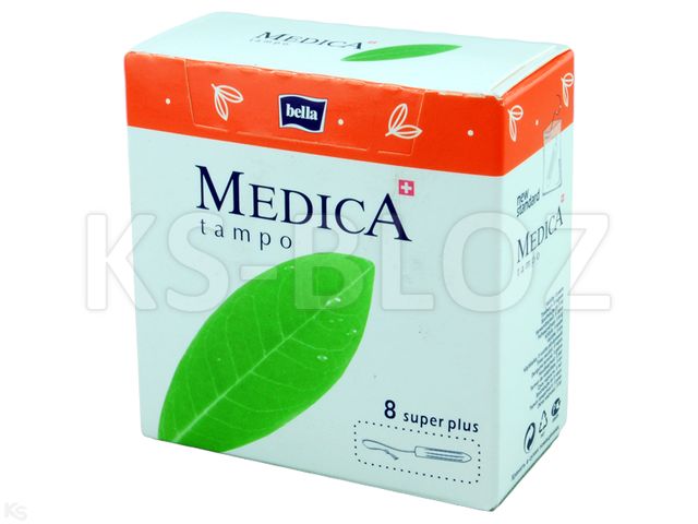 Bella Medica Tampony higieniczne super plus bez aplikatora interakcje ulotka tampon - 8 szt.
