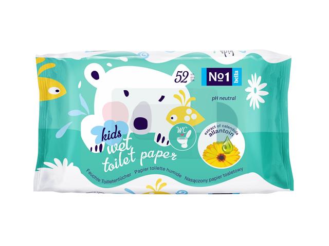 Bella No 1 Kids Papier toaletowy dla dzieci nasączony interakcje ulotka papier  52 szt.