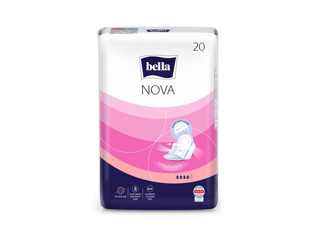 Bella Nova Podpaski oddychające extra soft ze skrzydełkami interakcje ulotka podpaska - 20 szt.