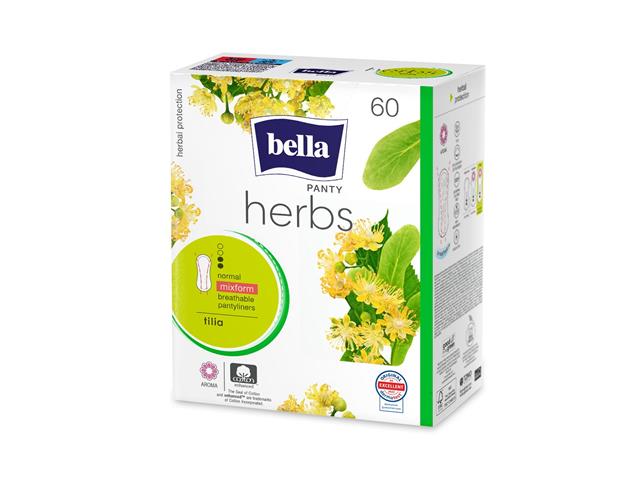 Bella Panty Herbs Tilia Wkładki higieniczne normal mixform interakcje ulotka wkładka higieniczna  60 szt.