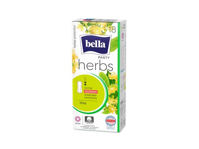 Bella Panty Herbs Tilia Wkładki higieniczne normal mixform interakcje ulotka wkładka higieniczna - 18 szt.
