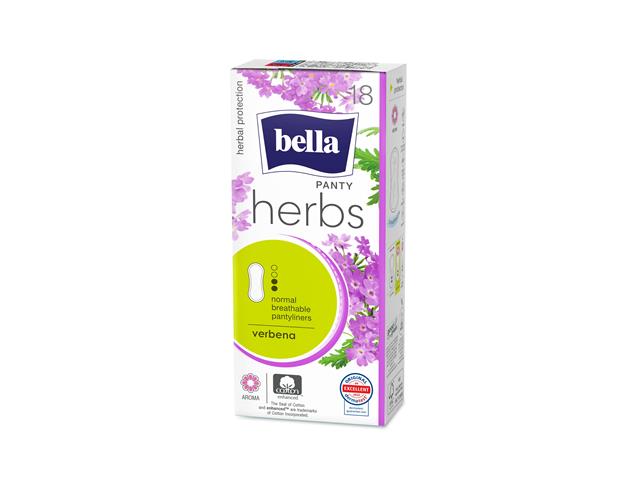 Bella Panty Herbs Verbena Wkładki higieniczne normal interakcje ulotka   18 szt.