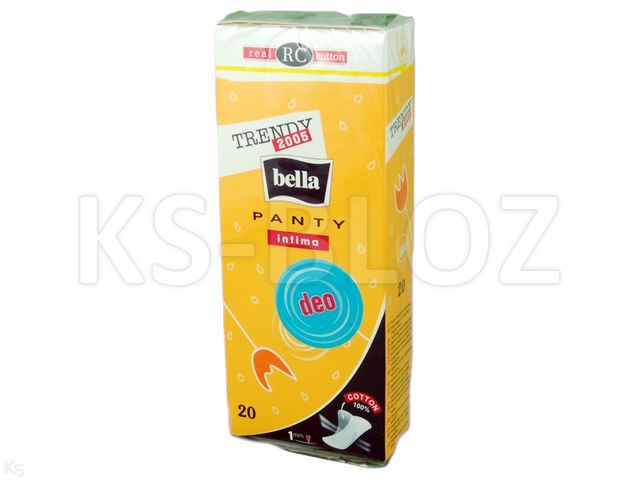 Bella Panty Intima Deo Wkładki higieniczne interakcje ulotka wkładka higieniczna - 20 szt.