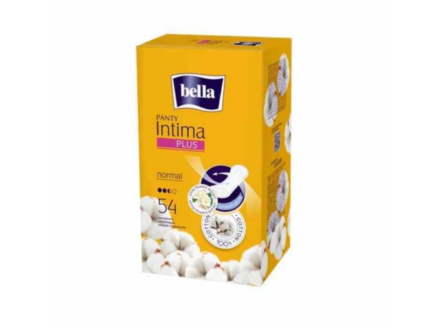 Bella Panty Intima Plus Wkładki higieniczne normal interakcje ulotka wkładka higieniczna - 54 szt.