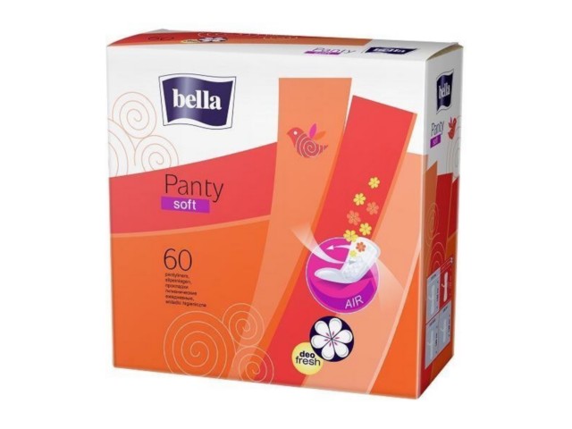 Bella Panty Soft Deo Wkładki higieniczne interakcje ulotka wkładka higieniczna  60 szt.