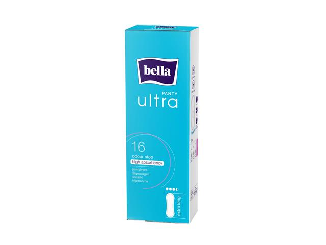 Bella Panty Ultra Wkładki higieniczne Extra Long interakcje ulotka   16 szt.