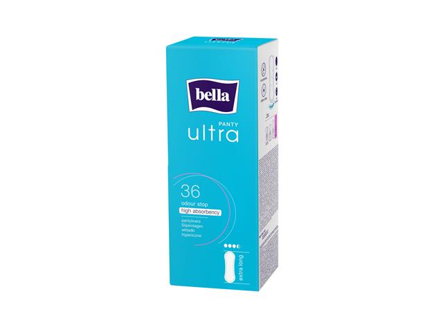 Bella Panty Ultra Wkładki higieniczne extra long interakcje ulotka wkładka higieniczna  36 szt.