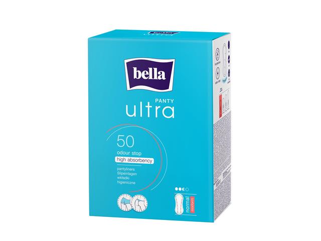Bella Panty Ultra Wkładki higieniczne normal mixform interakcje ulotka   50 szt.