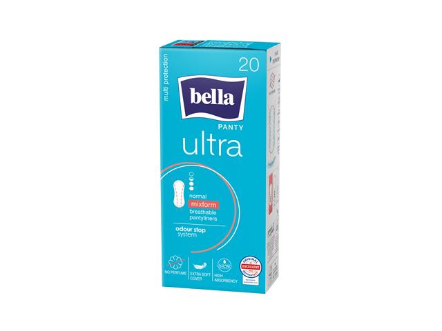 Bella Panty Ultra Wkładki higieniczne normal mixform interakcje ulotka wkładka higieniczna - 20 szt.