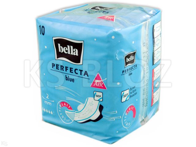 Bella Perfecta Podpaski blue interakcje ulotka   10 szt.
