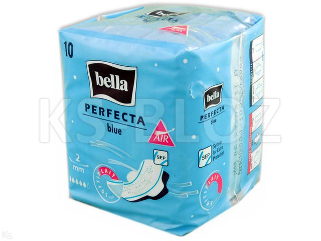 Bella Perfecta Podpaski blue interakcje ulotka podpaska - 10 szt. (indywidualnie pakowane)