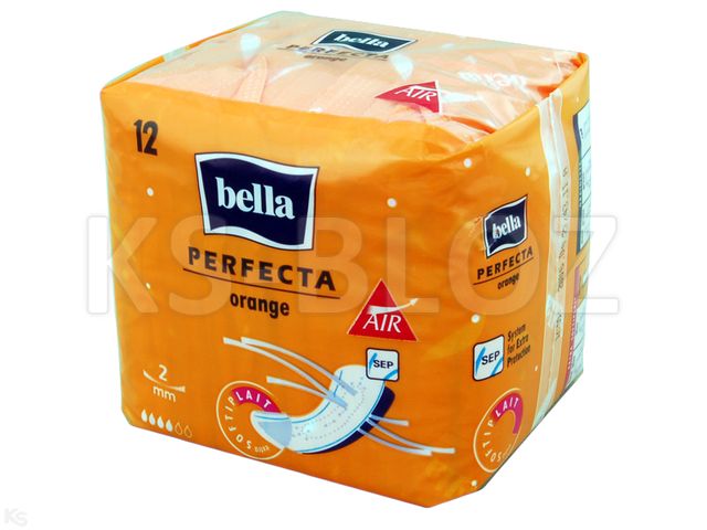 Bella Perfecta Podpaski orange interakcje ulotka podpaska  12 szt. (indywidualnie pakowane)