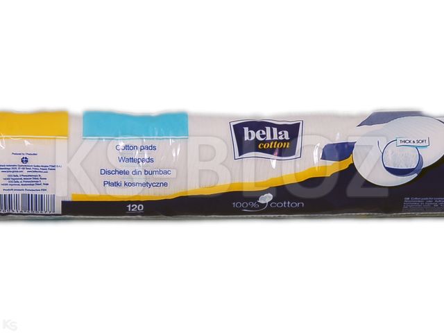 Bella Płatki kosmetyczne owalne interakcje ulotka płatki - 120 szt.