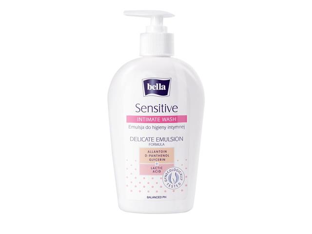 Bella Sensitive Emulsja do higieny intymnej interakcje ulotka emulsja - 300 ml