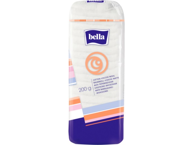 Bella Wata bawełniano-wiskozowa interakcje ulotka wata - 200 g