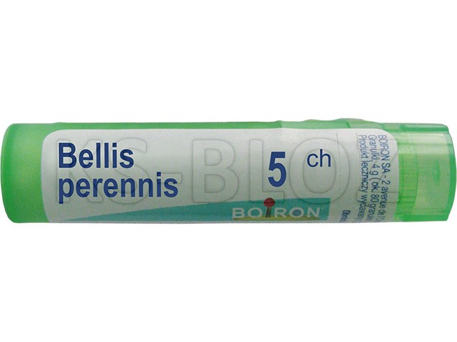 Bellis Perennis 5 CH interakcje ulotka granulki  4 g