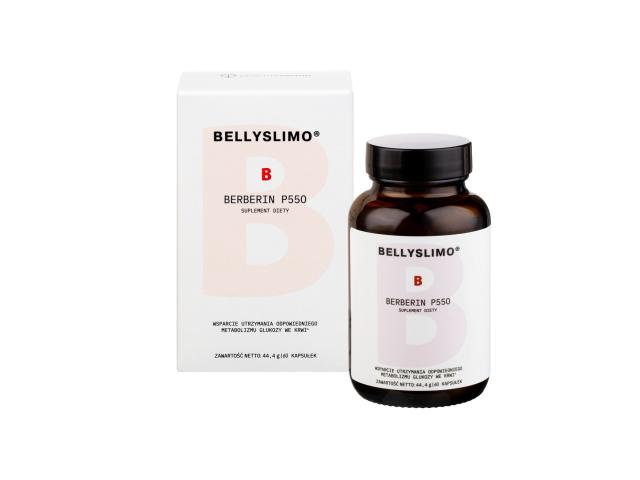 Bellyslimo Berberin P550 interakcje ulotka kapsułki - 60 kaps.