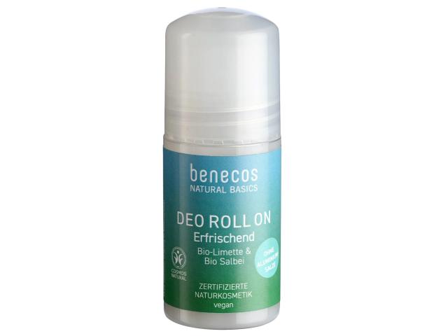 Benecos Dezodorant naturalny z organiczną szałwią interakcje ulotka roll-on - 50 ml