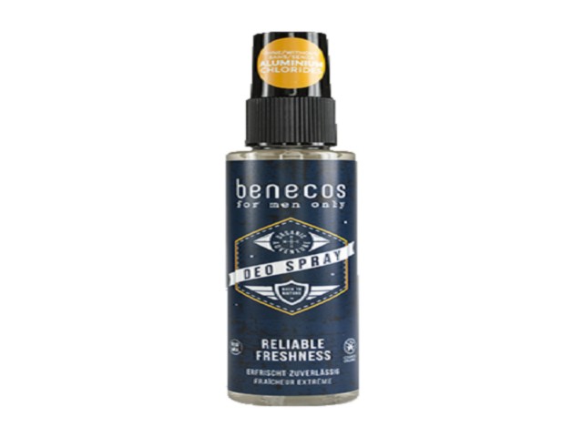 Benecos For Men Only Deo Spray dla mężczyzn naturalny, odświeżający interakcje ulotka spray - 75 ml