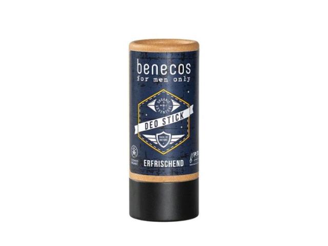 Benecos For Men Only Dezodorant dla mężczyzn naturalny odświeżający interakcje ulotka sztyft - 40 g