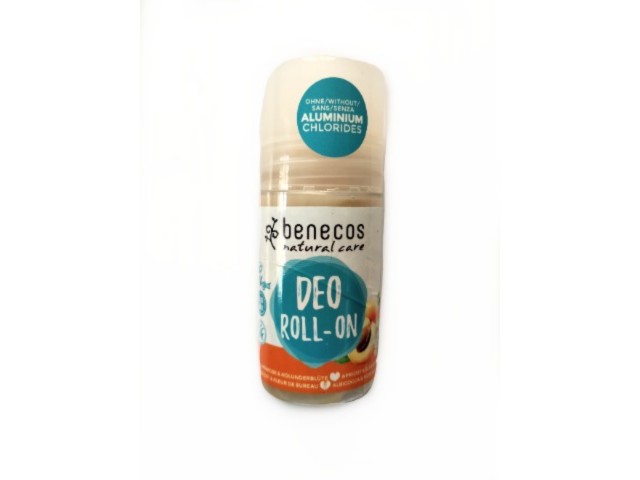 BENECOS Naturalny Dezodorant roll-on Morela & Kwiat Czarnego Bzu interakcje ulotka   50 ml