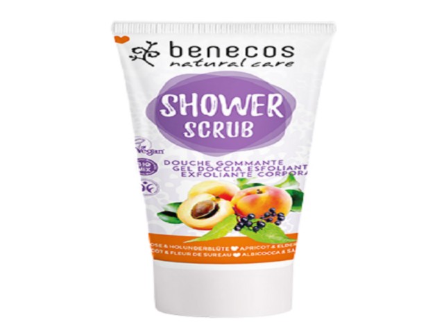 BENECOS Naturalny Scrub d/ciała Morela & Czarny Bez interakcje ulotka żel  200 ml