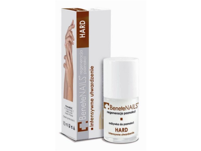 BeneteNAILS HARD interakcje ulotka odżywka do paznokci - 10 ml