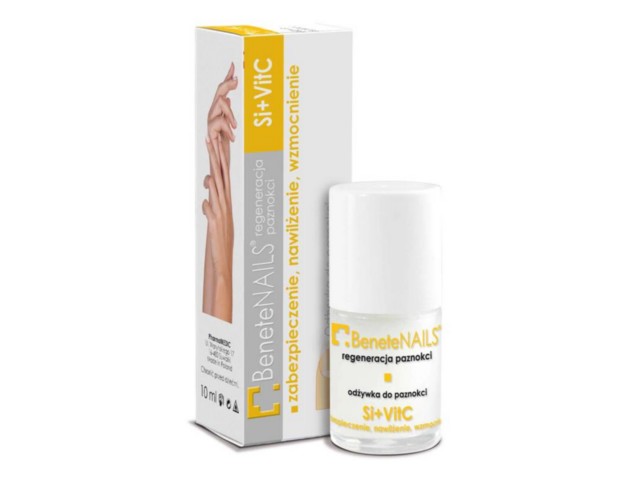 Benetenails Si+Vit C interakcje ulotka odżywka do paznokci  10 ml