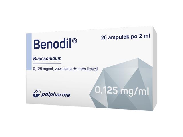 Benodil interakcje ulotka zawiesina do nebulizacji 125 mcg/ml 