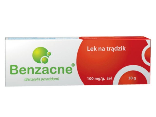 Benzacne interakcje ulotka żel 100 mg/g 30 g