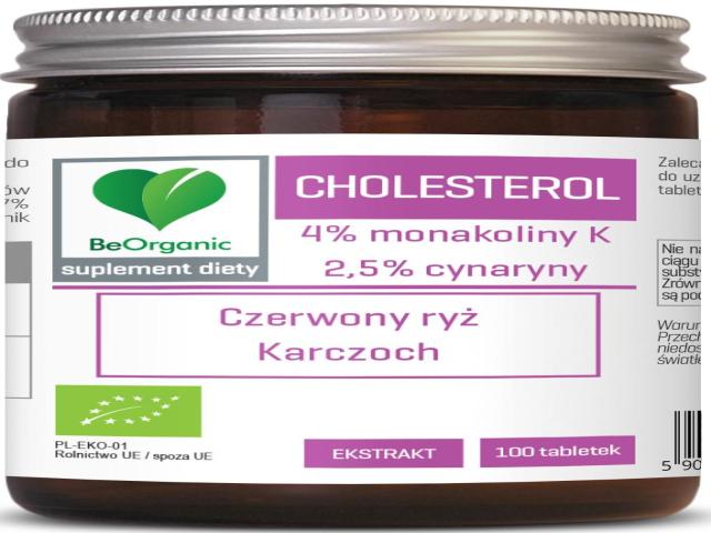 BeOrganic Cholesterol interakcje ulotka tabletki - 100 tabl.